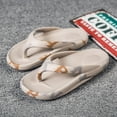 thumbnail image 2 of Juebong Couple Women Men Orthotic Flip Flops Arch Support Soft Thong Sandals Slippers,Khaki Size 49-50, 2 of 9