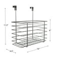 thumbnail image 4 of Classic Cuisine Over The Cabinet Kitchen Storage Organizer- Hanging Basket Shelf for Kitchen and Bathroom Organization by, 4 of 5