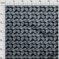 thumbnail image 2 of oneOone Viscose Chiffon Fabric Leaves & Floral Block Printed Fabric 1 Yard 42 Inch Wide, 2 of 4