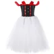 thumbnail image 3 of Vestido de tutú de marinero azul marino para niñas, disfraz de princesa de tul elegante, ropa de fiesta de carnaval de Halloween para niños, vestido de cosplay, 3 of 5