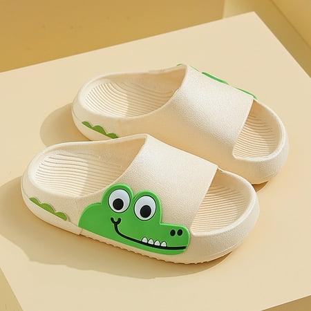 

Njoeus Toddler Baby Sandals Cartoon Animal Soft And Non-Slip Kids Home Slipper Children s Shose Clearance