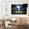 thumbnail image 4 of Elephant Stock Grand Football Stadium Wall Art - Horizontal Multi Panel Canvas - Living Room Wall Decor - Sports Multi Panel - Blue And Green Decor - 74" x 48", 4 of 4