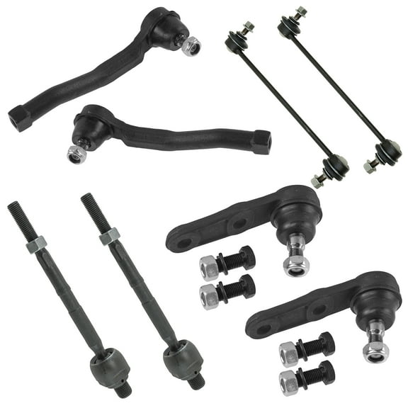 TRQ 8 pc Kit Ball Joint Tie Rod End Sway Bar Link LH RH Set for Aveo G3 New PSA59380 Fits select: 2004-2011 CHEVROLET AVEO, 2009 PONTIAC G3 WAVE