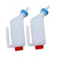 thumbnail image 2 of Botella de lactancia de cordero, alimentación de cordero con herramienta de pezón conveniente alimentador de botellas de leche 800ml, para alimentar 2 piezas, 2 of 10