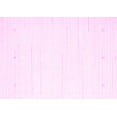 thumbnail image 1 of Ahgly Company Indoor Rectangle Solid Pink Modern Area Rugs, 2' x 5', 1 of 4