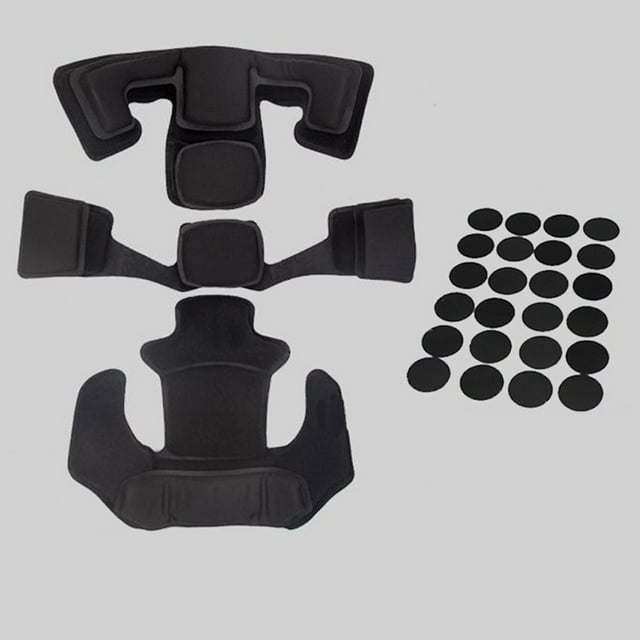 Coussin de Doublure de Casque en Mousse à Mémoire de Forme Kit de Rembourrage de Casque Remplacement Coussin Protecteur Universel Accessoires de Rembourrage de Casque
