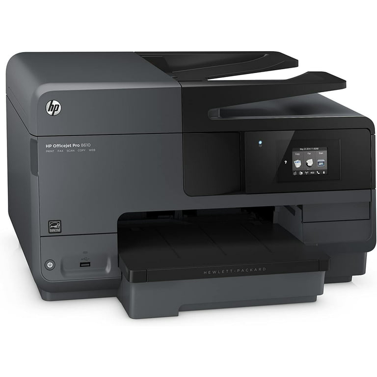 kompensere Resten Klimaanlæg HP OfficeJet Pro 8610 All-in-One Wireless Printer with Mobile Printing (  color ) - Walmart.com