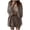Khaki_002, variant on SUXIAN Lightweight Cardigan Balloon Sleeve Jacket Spring Autumn Small Shirt Loose Solid Sweater Cardigan for Women