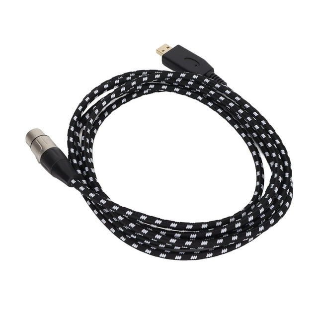 Cable adaptador de micrófono, Cable de micrófono USB Cable convertidor de enlace de micrófono USB US Bto XLR Cable de clavija hembra Funcionalidad inteligente