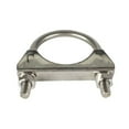 thumbnail image 2 of Stainless Steel Saddle U-Bolt Muffler / Exhaust Clamp, 2.50 Inch - 2 Pack, 2 of 6