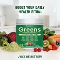 thumbnail image 5 of Tecepec Greens Superfoods Multivitamin Powder, Strawberry Kiwi, for Gut and Energy Support,30 Servings, 5 of 6