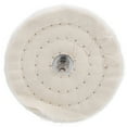 thumbnail image 3 of Rueda de Pulido de Tela Blanca, Herramientas de Pulido de Superficie de Tipo Plano Con para para Joyería y Productos de Ferretería de Metal, 3 of 7