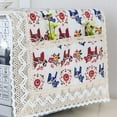 thumbnail image 2 of (100cm*35cm)Microwave Oven Cover Non slip Microwave Oven Dust Proof Cover Modern Simple Dustproof Cotton Machine Protector Decorative Kitch, 2 of 4