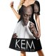 thumbnail image 1 of Vestido de manga corta Kem Love Always Wins Vestidos de fiesta Ropa de mujer, 1 of 7