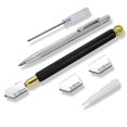 thumbnail image 1 of Professional Glass Cutter, Manual Glass Cutter, Diamond Glass Cutter, Glass Cutter, Glass Cutter For 2-20 Mm, Self-oilin, 1 of 5