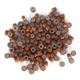 thumbnail image 1 of Qiilu Tools, Beads,1000PCS/Bottle 5MM Silicone Lining Rings Loops Beads Tools For Human 5 Colors, 1 of 3