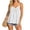 White, variant on Fewfanhot Women's Lace Trim V-Neck Camisole Tank Top, Spaghetti Strap Casual Summer Flowy Blouse, Sleeveless Loose Fit Cami, S-3XL