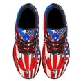 thumbnail image 2 of Puerto Rico USA Coqu Puerto Rican American flag Shoes Sneakers Black Size 8.5, 2 of 7