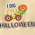 thumbnail image 3 of Baby Boy Girl Halloween Outfit Pumpkin Long Sleeve Romper Jumpsuit Cute Halloween Baby Costume Newborn Infant Fall Clothes, 3 of 7