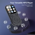 thumbnail image 4 of Reproductor MP3 Con 5.4, Reproductor De Música Portátil Sonido Hifi Con Pantalla De 2.01 Pulgadas, Disfrutando De Música Digital Y Audiolibros En, 4 of 7