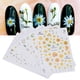 thumbnail image 5 of Pegatinas para decoración de uñas Jadeshay 9 piezas 3D mayor durabilidad, 5 of 9