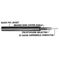thumbnail image 2 of Carol Coaxial Cable,RG-174/U,Black,PVC C1156.41.01, 2 of 2