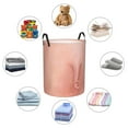 thumbnail image 6 of Fotbe Pig'S Tail Laundry Basket with Handles, Waterproof Large Laundry Hamper, Wash Bag for Corner Dorm, Rolling Laundry Basket with Handles-Medium, 6 of 8