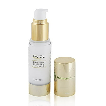 Eye Cream for Wrinkles Repair Gel - 1 oz All Natural Improves Skin Tone Elasticity & Firmness - Removes Dark Circles Puffiness & Fine Lines Premium