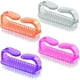 thumbnail image 1 of 4 cepillos de uñas para uso diario - 4 tipos diferentes de cepillos de uñas con mango de plástico Cepillo de uñas para limpiar las uñas - Cepillo exfoliante de uñas fácil de usar - Limpiador de uñas C, 1 of 6