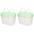 thumbnail image 1 of Weiweiguan 2pcs Portable Pet Cases Small Pets Carrying Cases Travel Reptile Boxes, 1 of 6