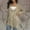 Beige, variant on Cardigan Sweaters For Women Sevevn Women's Fashion Casual Long Sleeve V-Neck Solid Button Ladies Sweatshirt Blouse