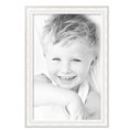 thumbnail image 2 of ArtToFrames 24" x 37" Majestic White Picture Frame, 24x37 inch Silver Wood Poster Frame (WOM-5198),  Pack, 2 of 7