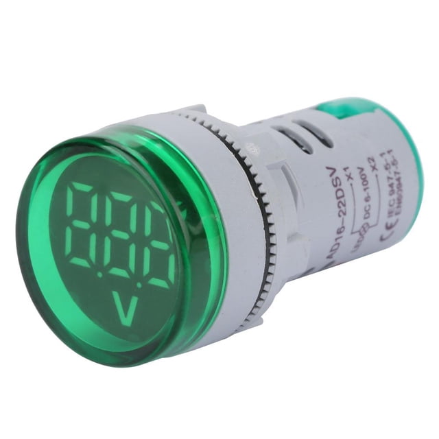 LAFGUR Voltmeter,, LED 6-100V Voltage Tester, Home Professional Use