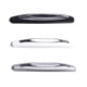 thumbnail image 5 of Riwesomey 4 unids/pack, tira anticolisión para coche, Protector de puerta de coche, pegatina antiarañazos, borde de puerta, moldura de estilismo Ventana automotriz negro Riwesomey VI3935-01B, 5 of 6