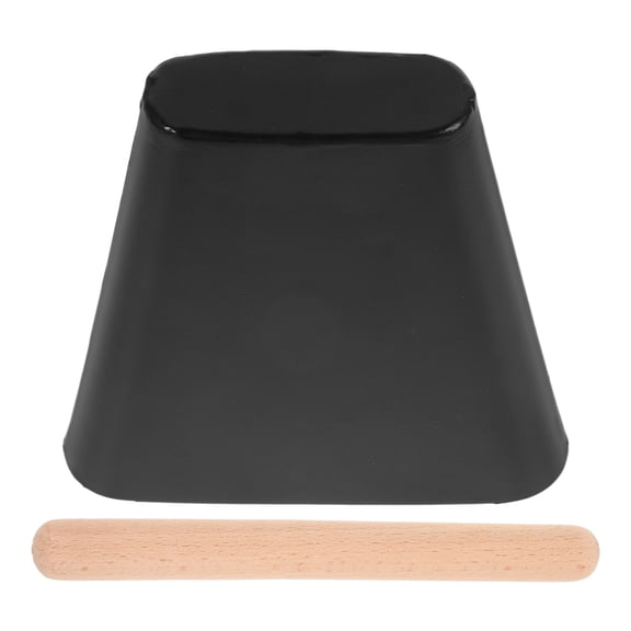 ETHZZLE Noise Maker Cowbells Metal Cowbell with Mallet Stick for Stage Performance 1 Set