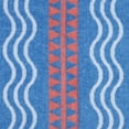 thumbnail image 4 of Mainstays Wavy Stripe Blue Eyes Beach Towel, Size 72" x 36", 4 of 6