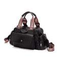 thumbnail image 4 of Bolso de hombro de cuero sintético retro de lujo, bolso de mano de diseñador de marca de lujo de gran capacidad con múltiples bolsillos, bolso de moda versátil para mujer nuevo, 4 of 5
