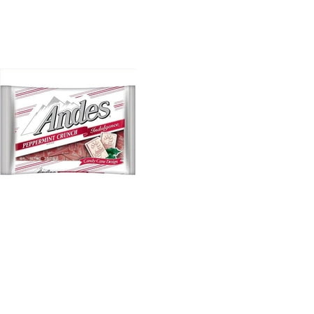 Andes Peppermint Crunch Indulgence Candy Thins  5.4 Ounce Bag