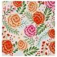 thumbnail image 2 of Safavieh Easy Care Akilah Floral Area Rug, Ivory/Green, 6' x 6' Square, 2 of 6