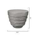 thumbnail image 3 of Jamie Young Co Concentric Fiberglass Side Table Cream, 3 of 4