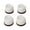 4, variant on MOMOJIA Multi Purpose Furniture Risers Height Enhancing Pads Leg Pads for Sofas Table