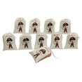 thumbnail image 4 of Darling Souvenir White Ahoy Matey Birthday Party Supplies&nbsp;Drawstring Pouches&nbsp;Favor Bags 15 Pieces, 4 of 5