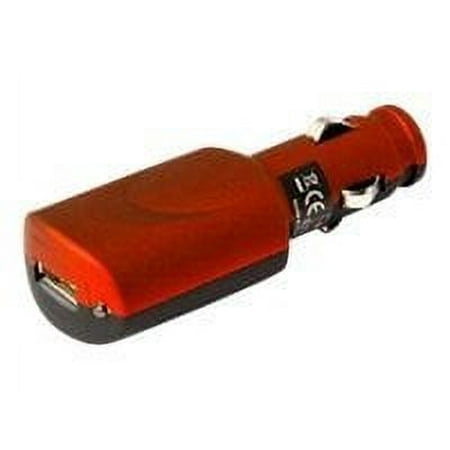 ifrogz Voltz Luxe Car Charger - Car power adapter (USB) - orange - for LG Axis, Thrive; Nextel i736; Nokia C7, N800, N810; Sony Ericsson C902, W580, W610