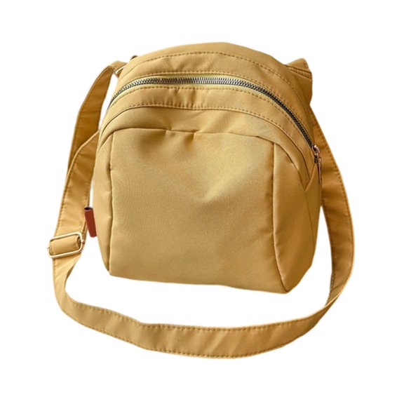 Stylish Single Shoulder Bag Wear Resistant Oxfords Cloth Lightweight Construction Organizational Compartments For Work Travel