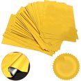 thumbnail image 2 of 100pcs Sheets A4 8"x12" Gold Transfer Foil Paper Laser Printer Hot Laminator, 2 of 6