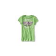 thumbnail image 1 of Aeropostale Girls Glitter PSNY División atlética. Camiseta Adornada, Verde, M (10), 1 of 1