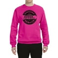 thumbnail image 2 of Dependanble Service of Dogde since 1914 | Mens Cars and Trucks Crewneck Graphic Sweatshirt, Fuschia, Medium, 2 of 3