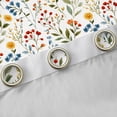 thumbnail image 4 of Castle Fairy Chic Floral Flowers Curtains Pack of 2 (42x84 Each) for Female Men Women,Botanical Plants Curtains Blackout,Spring Garden Bedroom Curtains,Luxury Bedroom Decor, 4 of 6