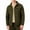 Green Jacket for Men, variant on Mrmaere Men's Collared Jacket Corduroy Fabric Multi-Pocket Warm Stylish Outerwear for Daily & Casual Black L