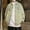 Yellow, variant on KeShDi Mens Winter Coats Man Casual Tie Button Pocket Long Sleeve Hoodless Denim Outwear Jacket Yellow M